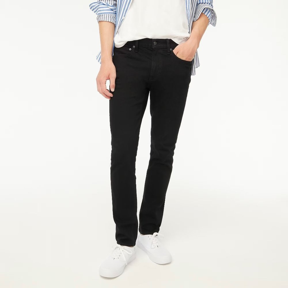 J.Crew Mens Slim Fit Jeans in Signature Flex Black Jeans Size 31/32